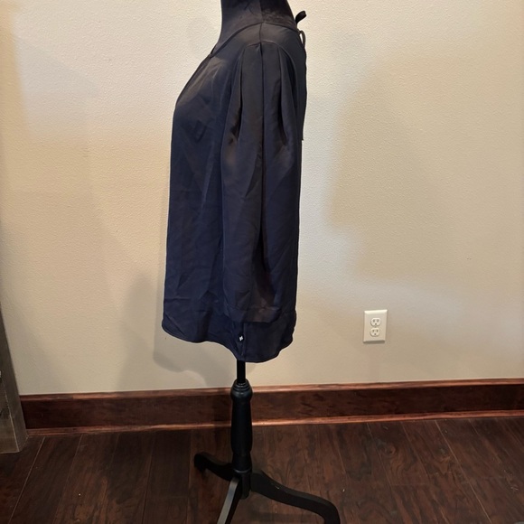 NWT Karl Lagerfeld Black 3/4 Sleeve Blouse Top,Medium, Office Casual Lightweight - Picture 7 of 15